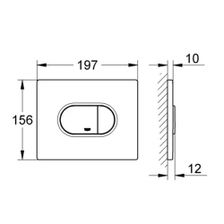 Grohe Arena Cosmopolitan Kumanda Paneli - 38858P00 Hemen Al