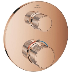 Grohe Atrio Private Collection Ankastre Termostatik Rose Gold Banyo Bataryası - 24396DA0
