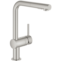 Grohe Concetto New Tek Kumandalı Eviye Bataryası - 30274DC0