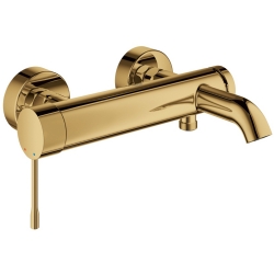 Grohe Essence New Tek Kumandalı Altın Banyo Bataryası - 33624GL1
