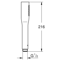 Grohe Euphoria Cosmopolitan 1 Akışlı El Duşu - 27400000 Hemen Al