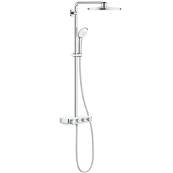 Grohe Euphoria SmartControl System Duvara Monte Termostatik Bataryalı Duş Sistemi - 26507LS0 Hemen Al