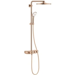 Grohe Euphoria SmartControl System Duvara Monte Termostatik Rose Gold Bataryalı Duş Sistemi - 26507DA0 Hemen Al