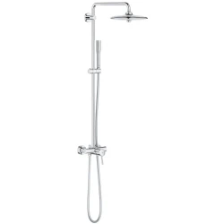 Grohe Euphoria System Duvara Monte Tek Kumandalı Bataryalı Duş Sistemi - 23061003 Hemen Al