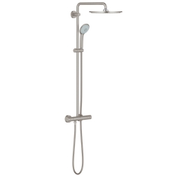 Grohe Euphoria System Duvara Monte Termostatik Bataryalı Duş Sistemi - 26075DC0