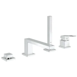 Grohe Eurocube Dört Delikli Küvet Bataryası - 19897001 Hemen Al