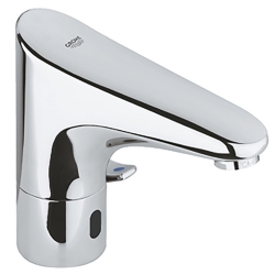 Grohe Europlus E Çift Su Girişli Ayarlanabilir Sıcaklık Sınırlayıcısı Fotoselli Lavabo Bataryası - 36207001
