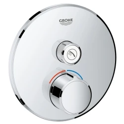 Grohe GROHE SmartControl Mixer Tek Valfli Akış Kontrollü Ankastre Duş Bataryası - 29144000 Hemen Al