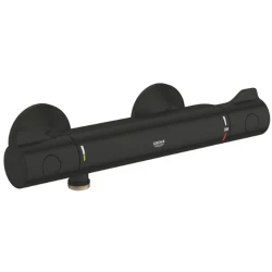 Grohe Grohtherm 800 Termostatik Siyah Duş Bataryası - 1022022430 Hemen Al