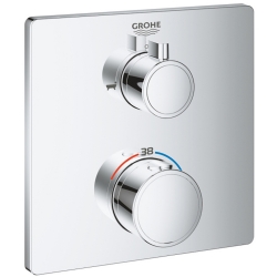 Grohe Grohtherm Convent. Concealed Çift Yönlü Ankastre Termostatik Banyo Bataryası- 24080000