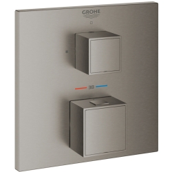 Grohe Grohtherm Cube Ankastre Nikel Termostatik Banyo Bataryası- 24153AL0