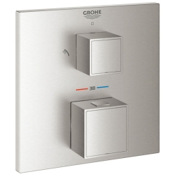 Grohe Grohtherm Cube Termostatik Banyo-Duş Bataryası- 24154DC0