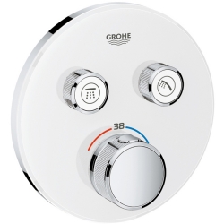 Grohe Grohtherm SmartControl Çift Valfli Akış Kontrollü Ankastre Termostatik Duş Bataryası - 29151LS0