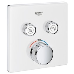 Grohe Grohtherm SmartControl Çift Valfli Akış Kontrollü Ankastre Termostatik Duş Bataryası - 29156LS0