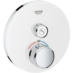 Grohe Grohtherm SmartControl Tek Valfli Akış Kontrollü Ankastre Termostatik Duş Bataryası - 29150LS0 Hemen Al