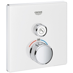 Grohe Grohtherm SmartControl Tek Valfli Akış Kontrollü Ankastre Termostatik Duş Bataryası - 29153LS0
