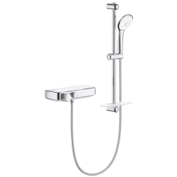 Grohe Grohtherm SmartControl Termostatik Duş Bataryası Duş Seti Dahil - 34720000