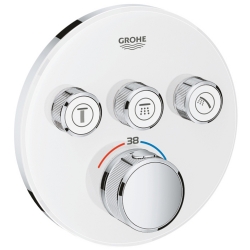 Grohe Grohtherm SmartControl Üç Valfli Akış Kontrollü Ankastre Termostatik Duş Bataryası - 29904LS0