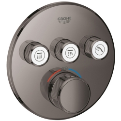 Grohe Grohtherm SmartControl Üç Valfli Akış Kontrollü Nikel Ankastre Termostatik Duş Bataryası - 29121A00