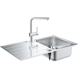 Grohe K500 Stainless Steel Eviye Ve Batarya Seti - 31573SD1