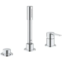 Grohe Lineare New Üç Delikli Tek Kumandalı Banyo Kombinasyonu - 19965001 Hemen Al