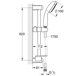 Grohe Tempesta 4 Akışlı Sürgülü Duş Seti - 28593002 Hemen Al
