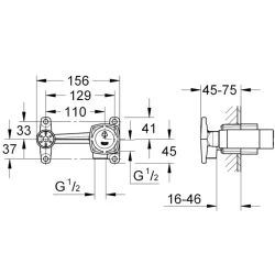 Grohe Non Rapido OHM Ankastre İç Gövde - 23319000 Hemen Al