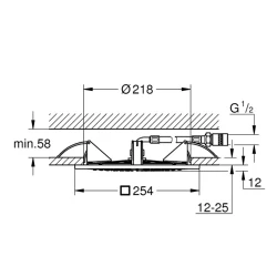 Grohe Rainshower F-Series 1 Akışlı Tepe Duşu - 27467000 Hemen Al