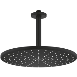 Grohe Rainshower Mono Mat Siyah Tepe Duşu Seti Tek Akışlı - 22122KF0