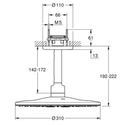 Grohe Rainshower Smart Active 2 Akışlı Altın Tepe Duşu Seti - 26477GL0 Hemen Al