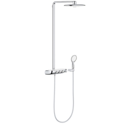 Grohe Rainshower SmartControl Duvara Monte Termostatik Bataryalı Duş Sistemi - 26250LS0