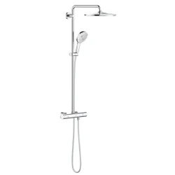 Grohe Rainshower System Duvara Monte Termostatik Bataryalı Duş Sistemi - 26648LS0 Hemen Al