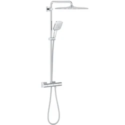 Grohe Rainshower System Duvara Monte Termostatik Bataryalı Duş Sistemi - 26652000 Hemen Al