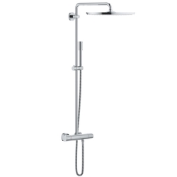 Grohe Euphoria System Duvara Monte Termostatik Bataryalı Duş Sistemi - 27296001