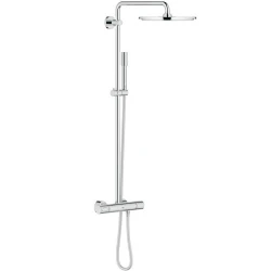Grohe Rainshower System Duvara Monte Termostatik Bataryalı Duş Sistemi - 27968001 Hemen Al