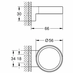 Grohe Selection Nikel Sabunluk Tutacağı - 41027AL0 Hemen Al