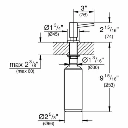 Grohe Sıvı Sabunluk - 40536000 Hemen Al