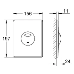Grohe Skate Kumanda Paneli - 38862P00 Hemen Al
