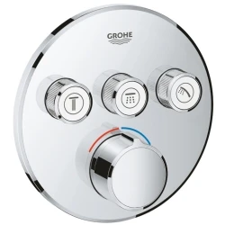 Grohe SmartControl Mixer 3 Valfli Akış Kontrollü Ankastre Duş Bataryası - 29146000 Hemen Al