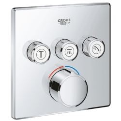 Grohe SmartControl Mixer 3 Valfli Akış Kontrollü Ankastre Duş Bataryası - 29149000