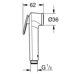 Grohe Tempesta-F Trigger Spray El Duşu - 27513001 Hemen Al