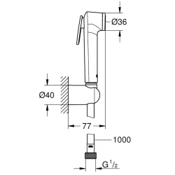 Grohe Tempesta-F Trigger Spray Duş Seti - 26356IL0 Hemen Al