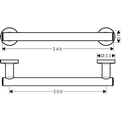 Hansgrohe Logis Universal Tutamak 41713000 Hemen Al