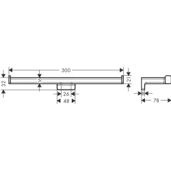 Hansgrohe AddStoris İkili Parlak Altın Tuvatet Kağıtlığı 41748990 Hemen Al