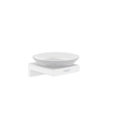 Hansgrohe AddStoris Satin Beyaz Sabunluk
