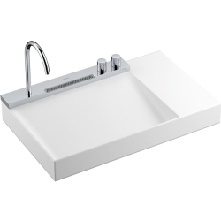 Hansgrohe Avalegra AquaUnit 78x48 Cm Bataryalı Beyaz-Krom Lavabo - 22473000
