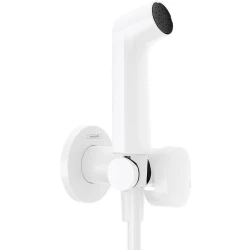 Hansgrohe Bidette El Duşu 1jet S EcoSmart+ Sıcak-Soğuk Su İçin Duş Askısı ve Satin Beyaz 125 Cm Duş Hortumu İle 29232700 Hemen Al