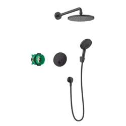 Hansgrohe Croma Mat Siyah Duş Sistemi Hemen Al