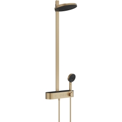 Hansgrohe Pulsify S 260 2jet, ShowerTablet Select Mat Bronz EcoSmart Duş kolonu 24240140