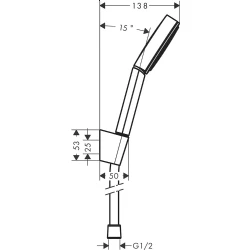 Hansgrohe Pulsify S Satin Siyah El Duşu - 24307670 Hemen Al